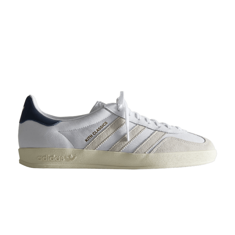 adidas Gazelle Indoor Kith Classics White Navy | Find Lowest Price ...