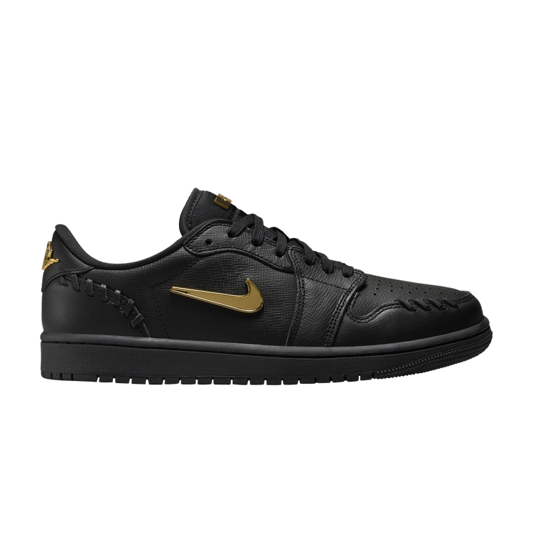 Jordan 1 Low Method of Make Black Metallic Gold (Women's) | Find Lowest ...