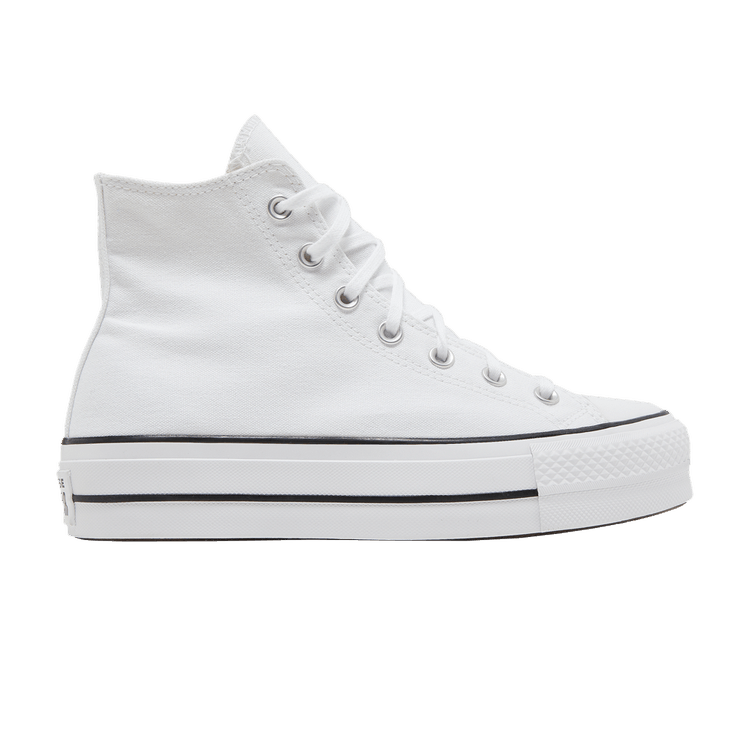 Converse Chuck Taylor All-Star Hi Platform White Black (W) | Find ...