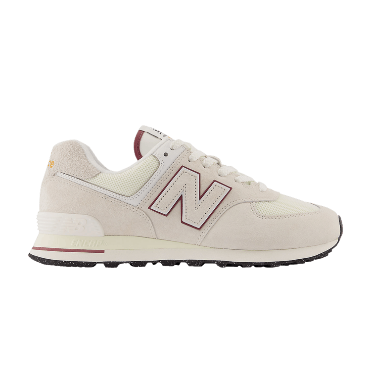 New Balance 574 Off White Burgundy (2023) | Find Lowest Price | U574OP2 ...