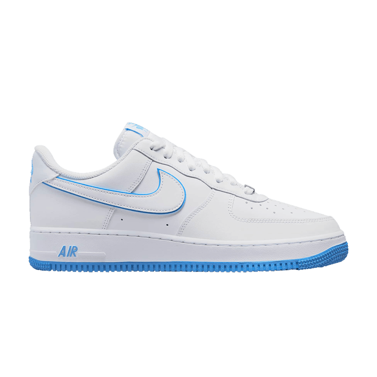 Nike Air Force 1 '07 Low White University Blue Sole | Find Lowest Price ...