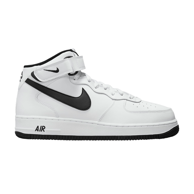 Nike Air Force 1 Mid White Black (2023) | Find Lowest Price | DV0806 ...