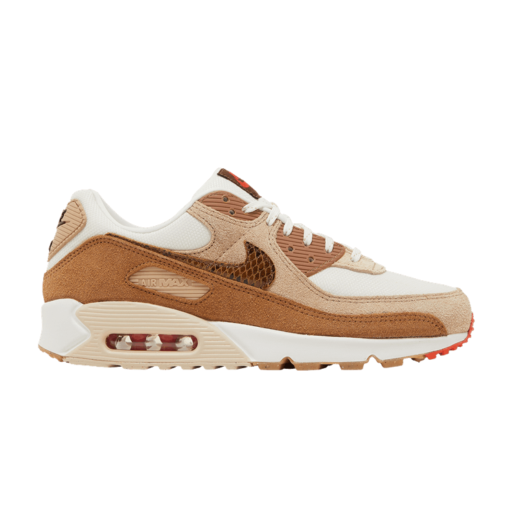 Nike Air Max 90 SE Pale Ivory Snakeskin Swoosh (W) | Find Lowest Price ...