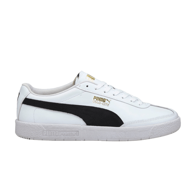 Puma Oslo City White Black Gold | Find Lowest Price | 374976-02 | SoleSpy